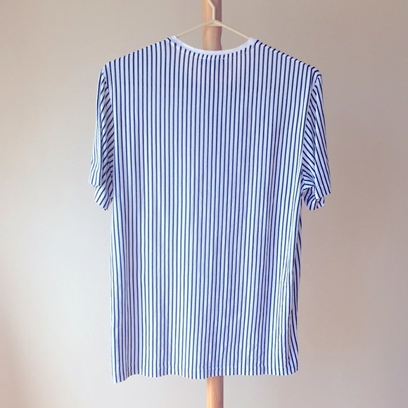 Men's COS Relaxed Fit Striped T-Shirt - Picture 3 of 7